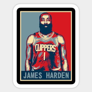 James Harden Sticker